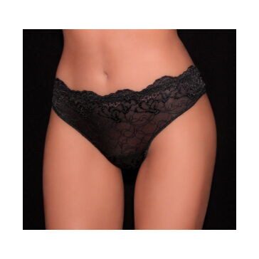 POPPY ANNIE BRAZIL TANGA - FEKETE ( L )  - Fashion Nicole Shop női divat webáruház