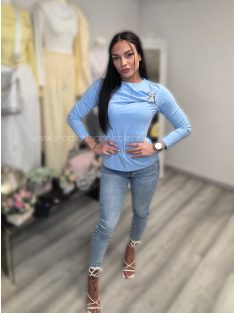 DITTI FELSŐ - KÉK ( UNI ) - Fashion Nicole Shop női divat webáruház