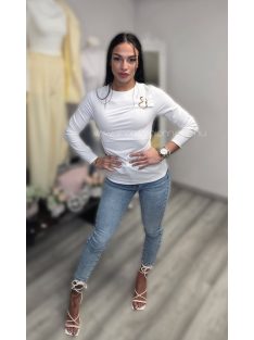 DITTI FELSŐ - FEHÉR ( UNI ) - Fashion Nicole Shop női divat webáruház
