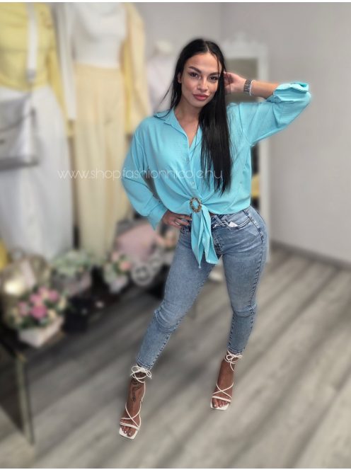 DALMA FELSŐ - MENTAZÖLD ( UNI ) - Fashion Nicole Shop női divat webáruház