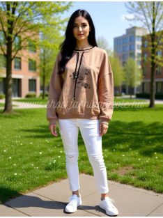 CLASSIC PULÓVER - BÉZS ( UNI )