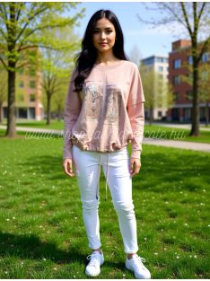 SZAFFI PULÓVER - BÉZS ( UNI )