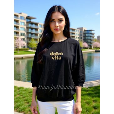 DOLCE VITA FELSŐ - FEKETE ( UNI ) - Fashion Nicole Shop női divat webáruház