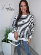 MAILYS SWEATER - STRIPED (ONE SIZE)