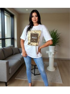 MIND PÓLÓ - FEHÉR 