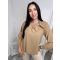  IVONN BLÚZ - BARNA  - Fashion Nicole Shop női divat webáruház