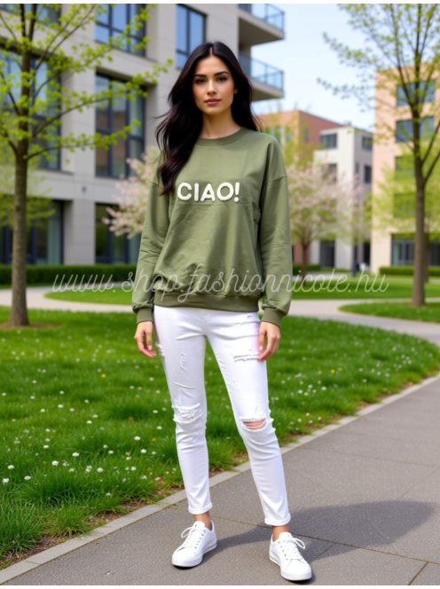 CIAO! PULÓVER - ZÖLD ( UNI )