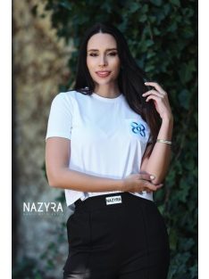 NAZYRA ARIA T-SHIRT - WHITE