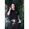 NAZYRA ARIA PÓLÓ - FEKETE - Fashion Nicole Shop női divat webáruház