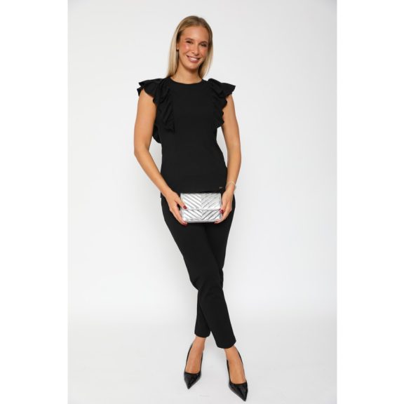 BASIC ALKALMI FODROS FELSŐ - FEKETE ( UNI ) - Fashion Nicole Shop női divat webáruház