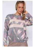 WARP ZONE KÖTÖTT PULÓVER - MINTÁS 