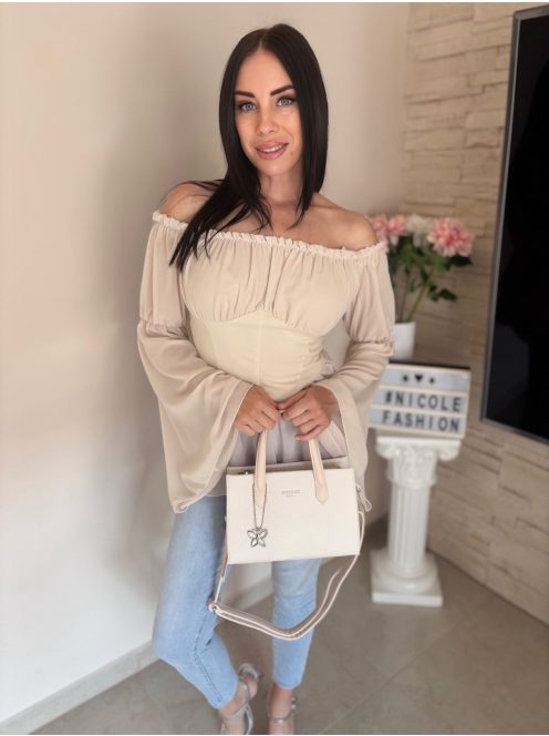 BUTTERFLY TÁSKA - KRÉM