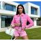 SPRING FARMERKABÁT - UV PINK  - Fashion Nicole Shop női divat webáruház