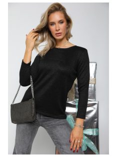 DELENI PULÓVER - FEKETE LUREX SZÁLAS ( UNI )