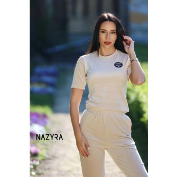 NAZYRA CARLA FELSŐ - BÉZS  - Fashion Nicole Shop női divat webáruház