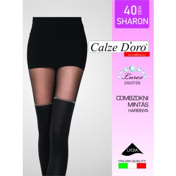 SHARON COMBZOKNI MINTÁS HARISNYA - Fashion Nicole Shop női divat webáruház