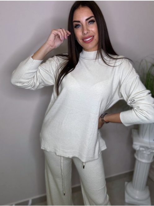 LÉA KNIT SET - CREAM (ONE SIZE)