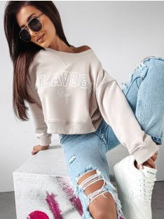 O LA VOGA DREAMER SWEATER - BEIGE