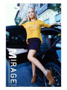 MIRAGE EMESE DRESS - YELLOW/BROWN (ONE SIZE)