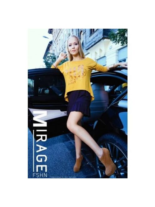 Fashion Nicole Shop - MIRAGE EMESE RUHA - SÁRGA/BARNA (ONE SIZE)