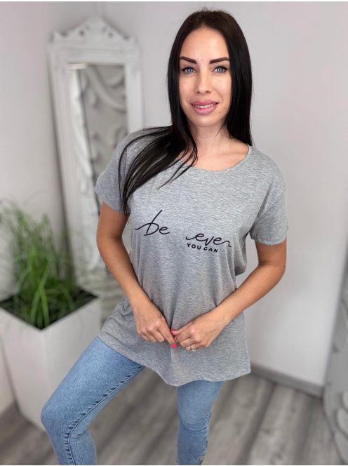 AMY PÓLÓ - SZÜRKE