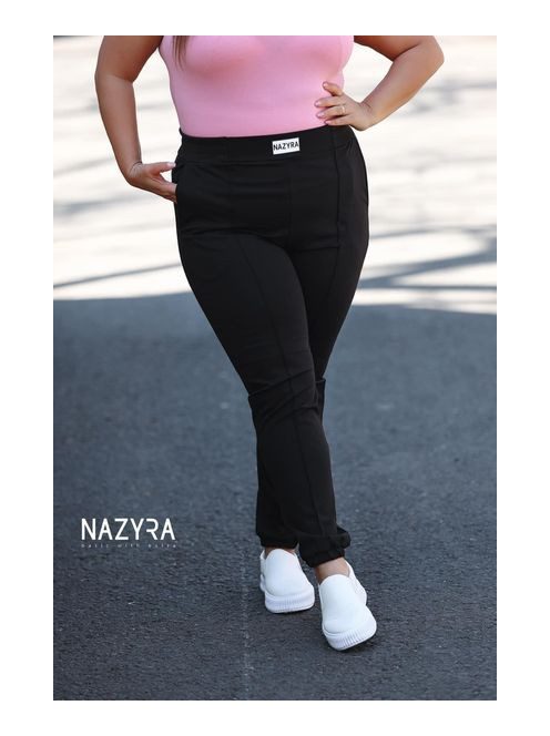 NAZYRA HELENA TROUSERS - BLACK