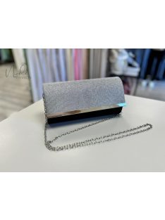 CINDY OCCASIONAL BAG - BLACK / SILVER