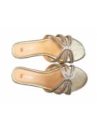 MADDIE SLIPPERS - GOLD