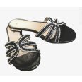 MADDIE PAPUCS - FEKETE  - Fashion Nicole Shop női divat webáruház