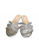 MADDIE SLIPPERS - SILVER COLOR