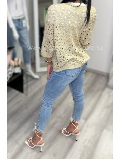 KILLA KARDIGÁN - ARANY ( UNI ) - Fashion Nicole Shop női divat webáruház