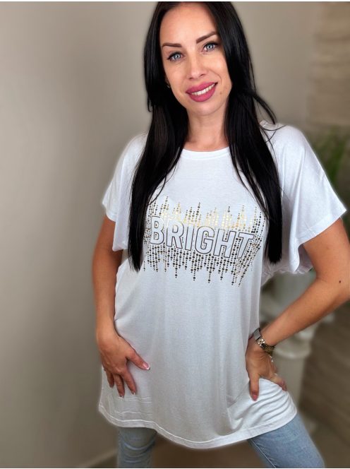  BRIGHT TUNIKA - FEHÉR 