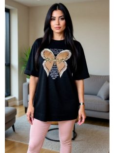 LIGHT PÓLÓ - FEKETE