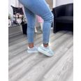 VIVIKA SPORTCIPŐ - VILÁGOSKÉK / FEHÉR  - Fashion Nicole Shop női divat webáruház