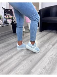 VIVIKA SPORTCIPŐ - VILÁGOSKÉK / FEHÉR 