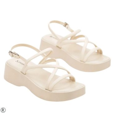 RELLA SZANDÁL - KRÉMSZÍN  - Fashion Nicole Shop női divat webáruház