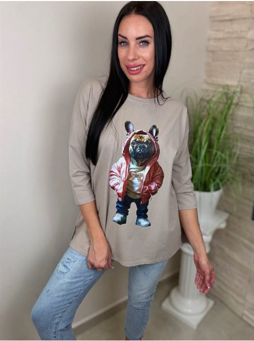 BULLDOG TUNIKA - BÉZS ( ONE SIZE ) 