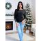 SZAMIA FELSŐ - FEKETE ( UNI ) - Fashion Nicole Shop női divat webáruház