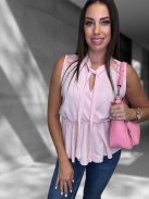 LORIANA BLOUSE - PINK