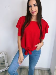 RODINA TOP - RED (ONE SIZE)