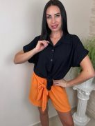 NIRA BLÚZ - FEKETE ( UNI ) 