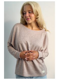 WARP ZONE KÖTÖTT PULÓVER - BÉZS 