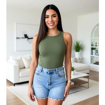CETTINA TRIKÓ - ZÖLD - Fashion Nicole Shop női divat webáruház