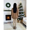 LIZELL TUNIKA - BARNA  - Fashion Nicole Shop női divat webáruház