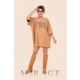 MIRAGE POLKA LEZSER TUNIKA - MOGYORÓBARNA ( UNI )