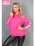 PINK ROSE SWEATER - PINK ( ONE SIZE )