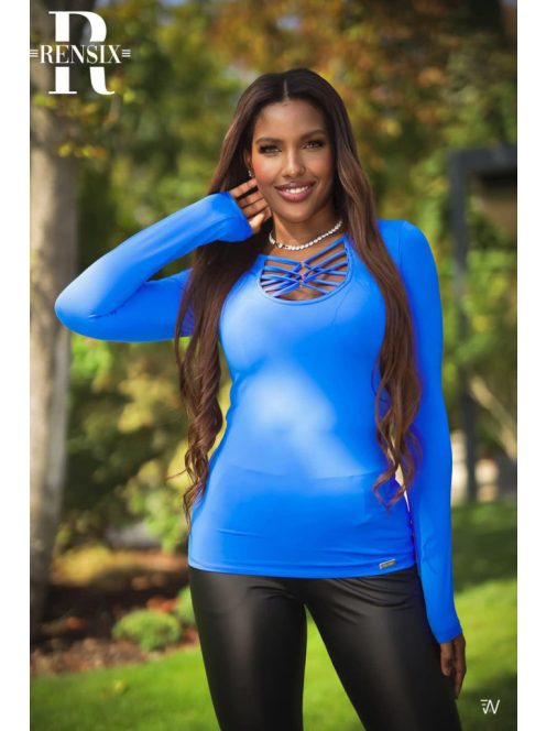 RENSIX LONG SLEEVE TOP - ROYAL BLUE