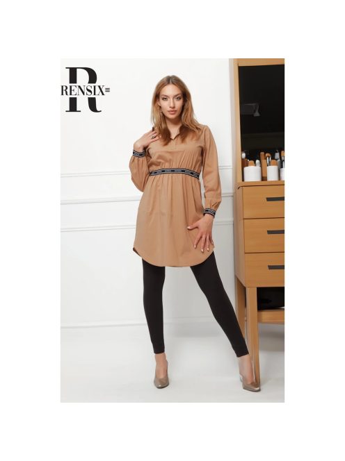 RENSIX SHIRT - BROWN ( ONE SIZE )