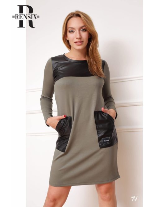 RENSIX DRESS - GREEN ( ONE SIZE )