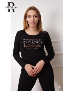 RENSIX LONG SLEEVE TOP - BLACK (ONE SIZE)